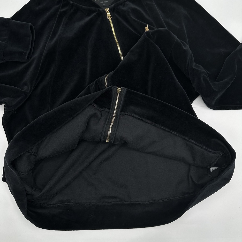 Nike Air Jordan Track Jacket Mens XXXL 3XL Black Jumpman Velour ZipUp AH2357-010 - Picture 10 of 16